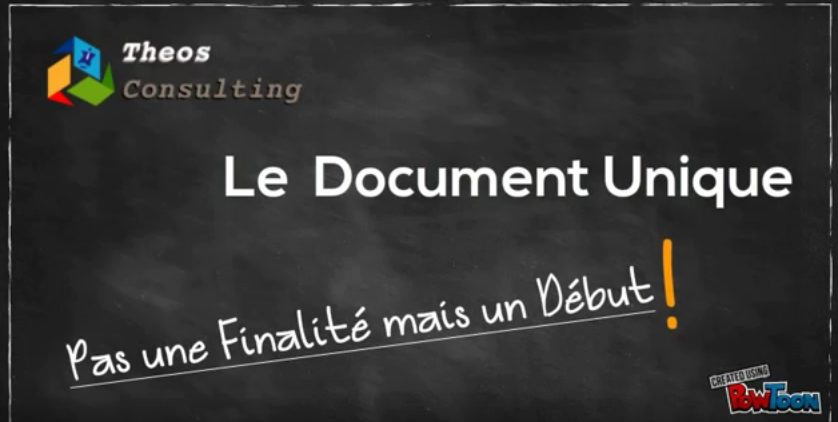 Le document unique en vidéo: pas une finalité un début !